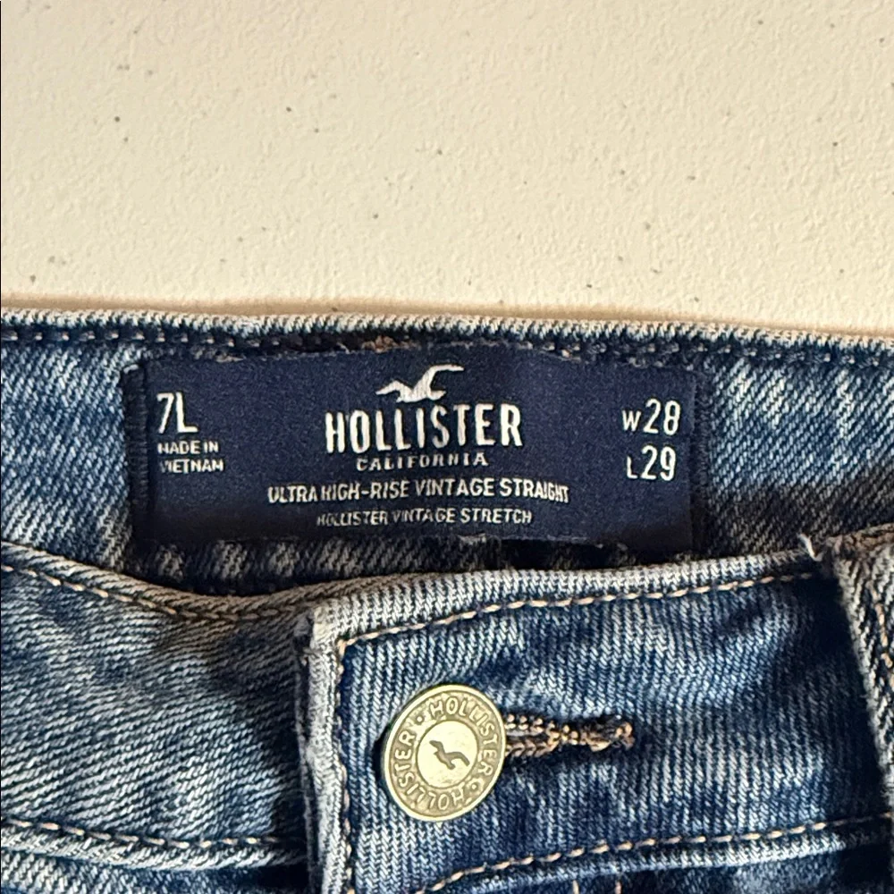 Hollister Men's Denim Jeans in Light Blue 28x29